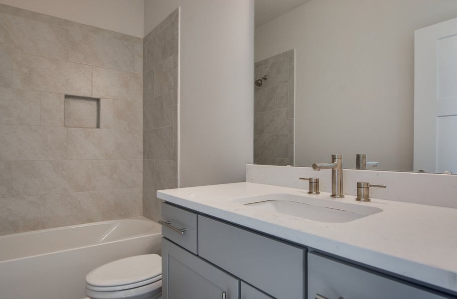 Representative furnished interior of a home built from the Cottonwood by Beazer Homes in The Groves of Berkeley, Moncks Corner (Image 6).