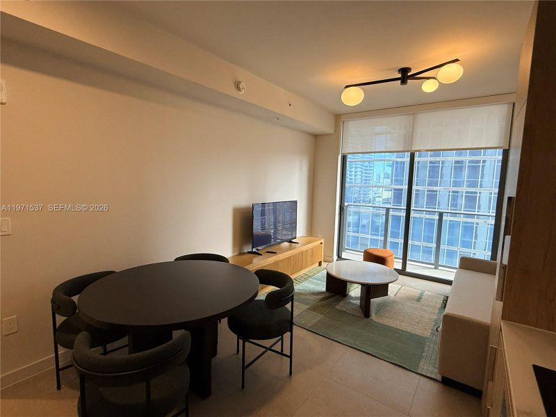 Furnished interior view inside a new home in , Miami (Image 10). Furnished interior view inside a new home in , Miami (Image 10).