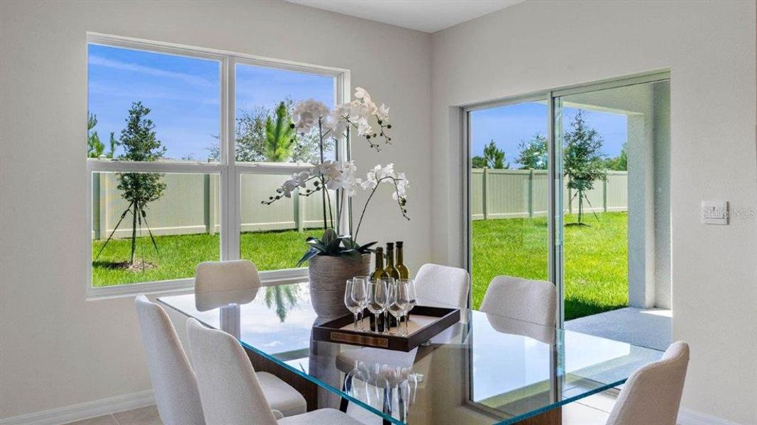 Furnished interior view inside a new home in Villamar, Winter Haven (Image 7).