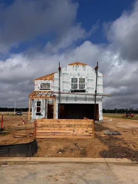 In-progress construction of a new home in Townsend Reserve, Splendora, TX (Image 29).