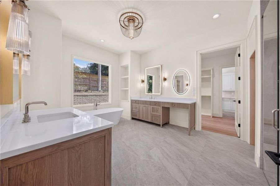 Furnished interior view inside a new home in , Lawrenceville (Image 5).