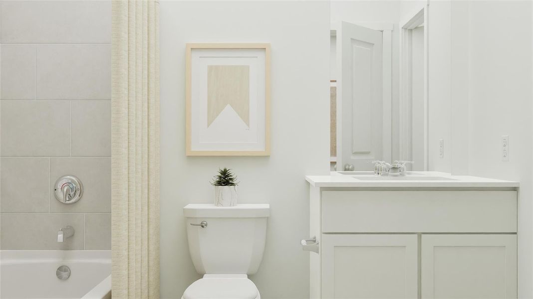 Furnished interior view inside a new home in Elm Creek, Elgin (Image 7).