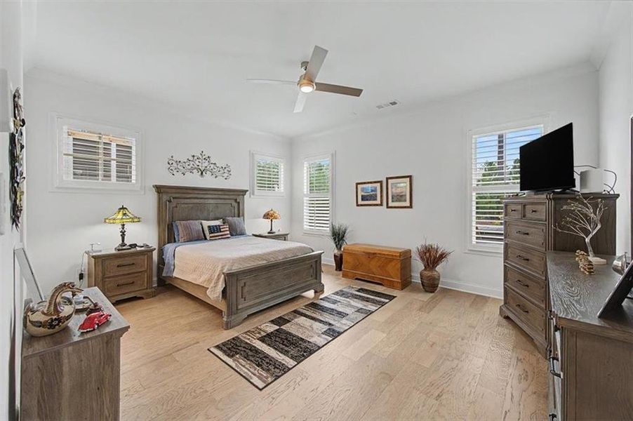 Furnished interior view inside a new home in Lakeside at River Green, Canton (Image 37).