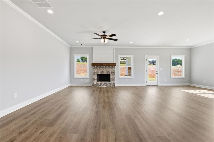 Spacious, unfurnished interior of a new home in , Monroe (Image 27). Spacious, unfurnished interior of a new home in , Monroe (Image 27).