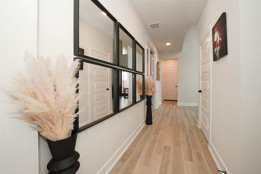 Furnished interior view inside a new home in Elyson, Katy (Image 6).