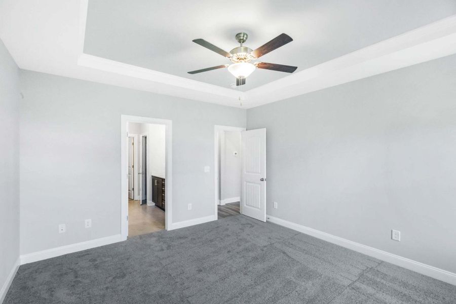 Representative unfurnished interior of a home built from the Clayton by Caviness & Cates Communities in Bartlett Manor, Youngsville (Image 179).