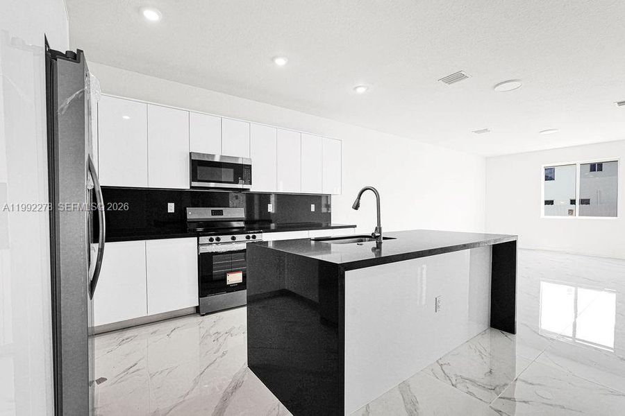 Furnished interior view inside a new home in , Miami (Image 14).