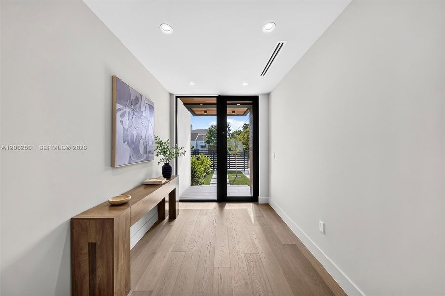 Furnished interior view inside a new home in , Miami (Image 7).
