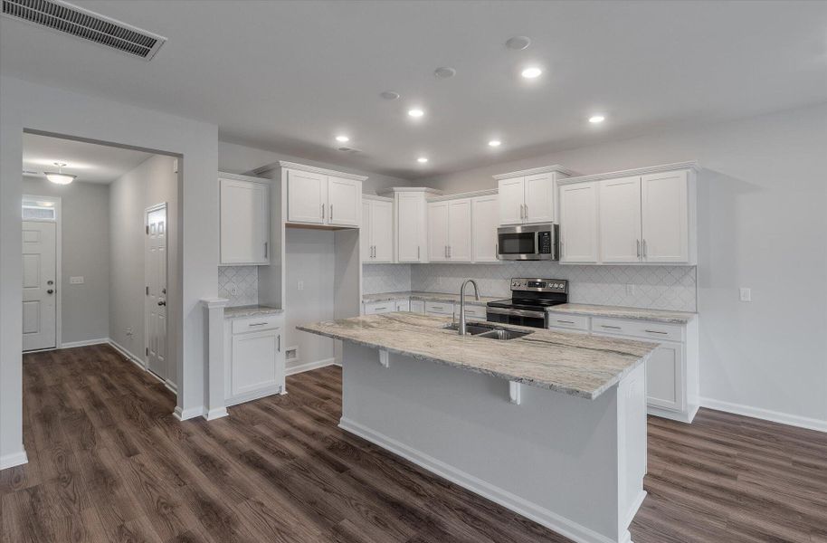 Furnished interior view inside a new home in , Goose Creek (Image 5). Furnished interior view inside a new home in , Goose Creek (Image 5).