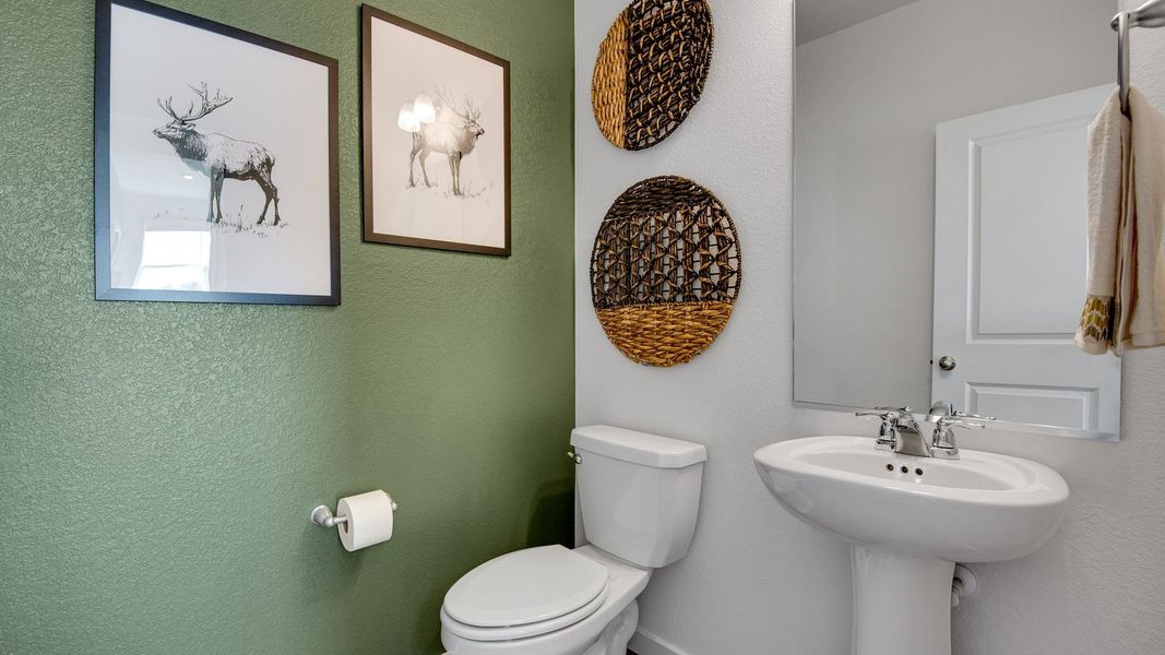 Furnished interior view inside a new home in Ellston Park, Colorado Springs (Image 13).