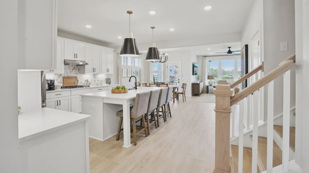 Furnished interior view inside a new home in Cottages of Bearwood, Mount Pleasant (Image 15).