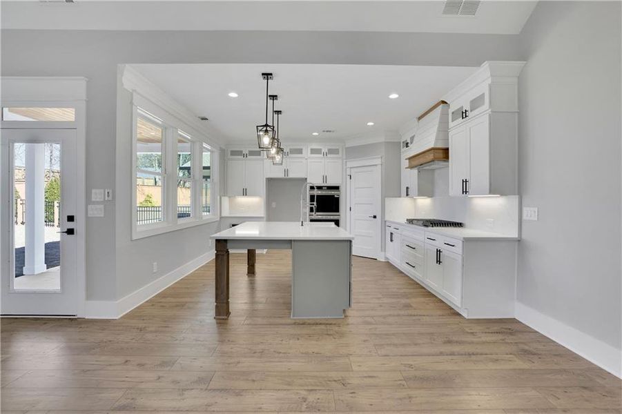 Furnished interior view inside a new home in , Canton (Image 31).