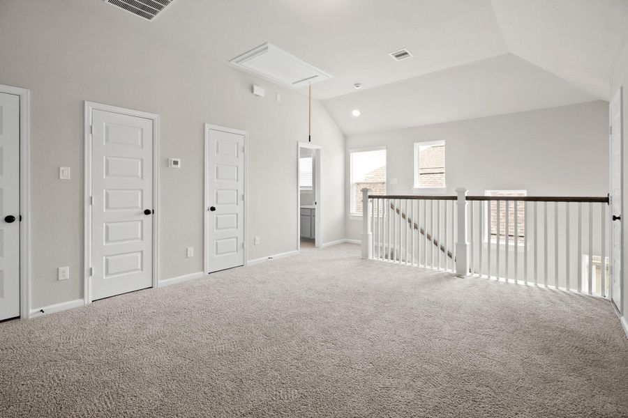 Versatile loft on the 3rd floor (*Photo not of actual home and used for illustration purposes only.)
