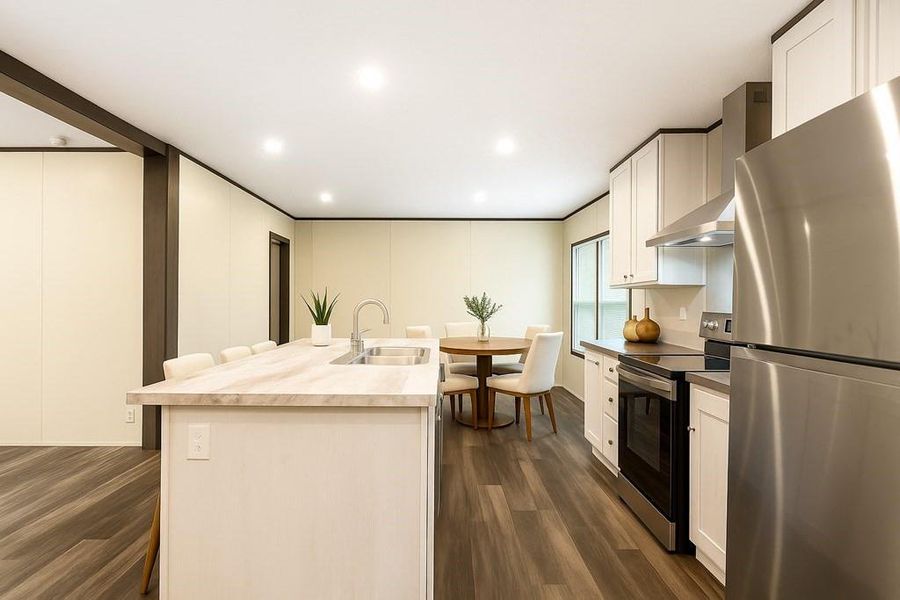 Furnished interior view inside a new home in , Talking Rock (Image 38).