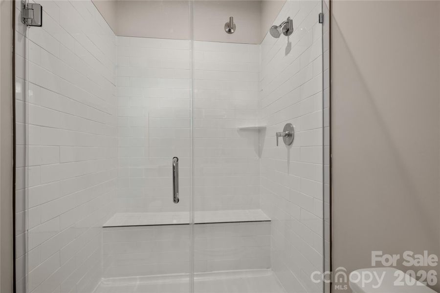 Upgraded Walk-In Shower Upgraded Walk-In Shower
