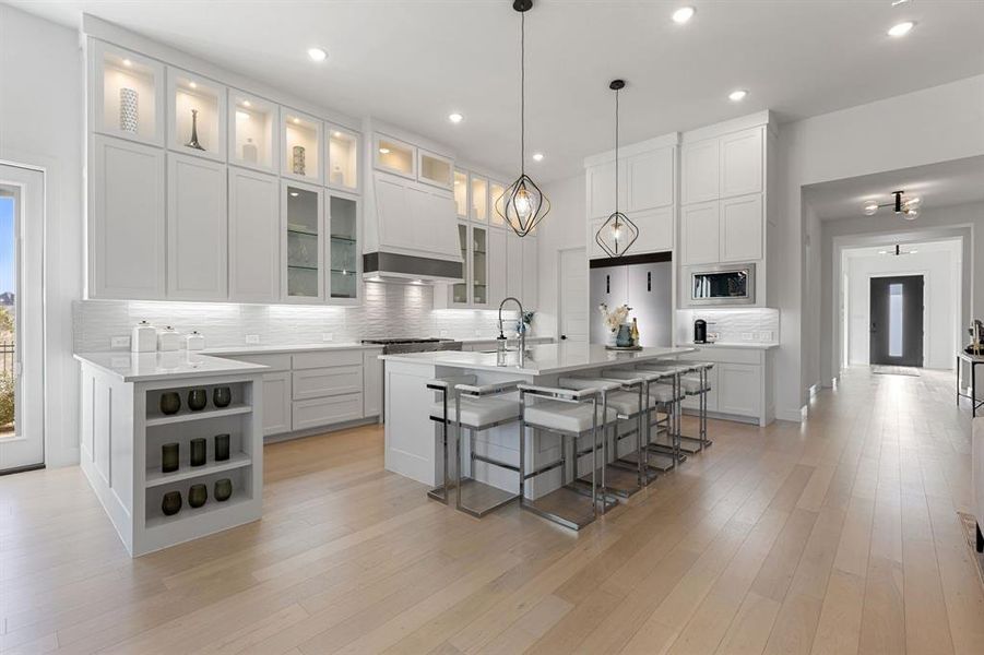 Furnished interior view inside a new home in , Prosper (Image 11).