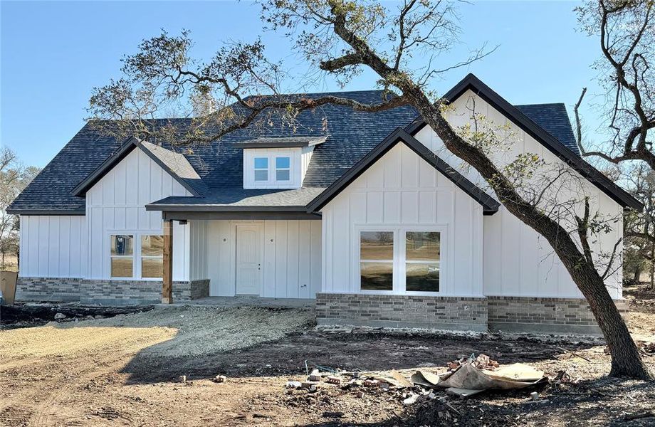 In-progress construction of a new home in , Weatherford, TX (Image 5).