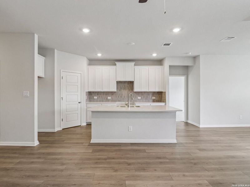 Furnished interior view inside a new home in , San Antonio (Image 6).