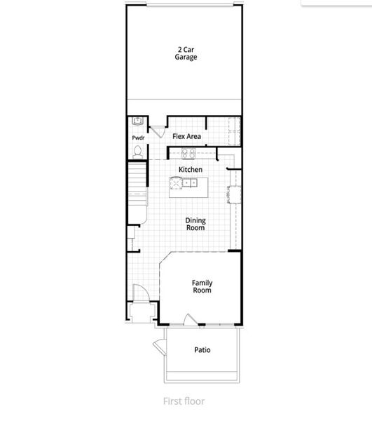 2D floor plan layout of this home in Walsh: Townhomes - The Patios, Aledo, TX (Image 3). 2D floor plan layout of this home in Walsh: Townhomes - The Patios, Aledo, TX (Image 3).