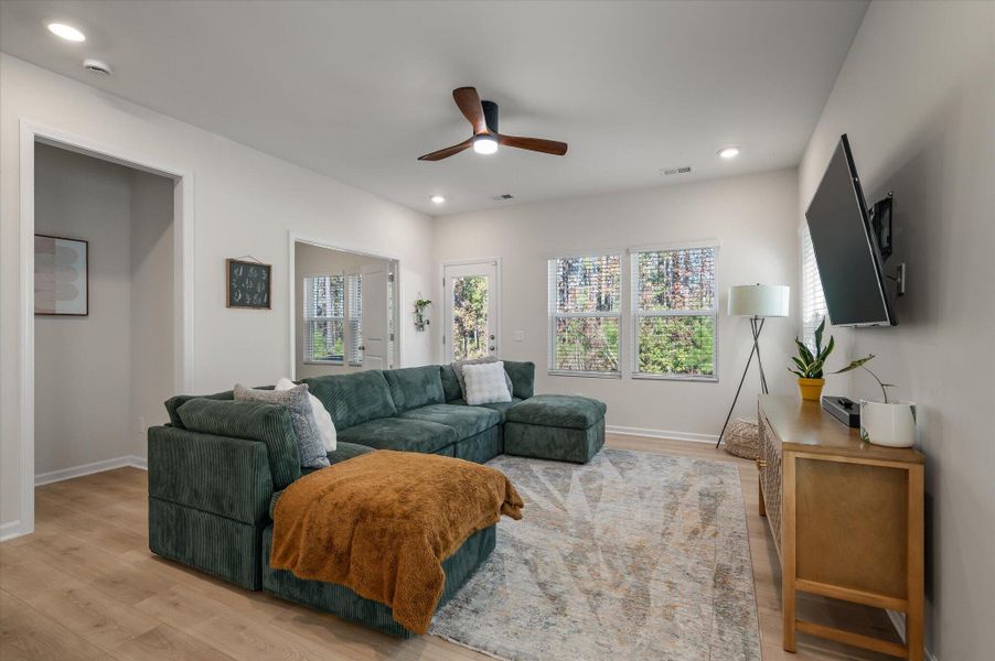 Furnished interior view inside a new home in , Summerville (Image 11).