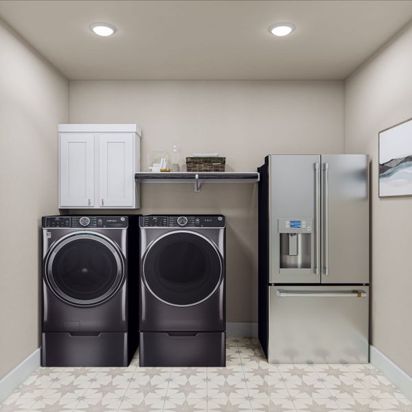 Furnished interior view inside a new home in Clopton Farms, Montgomery (Image 28).