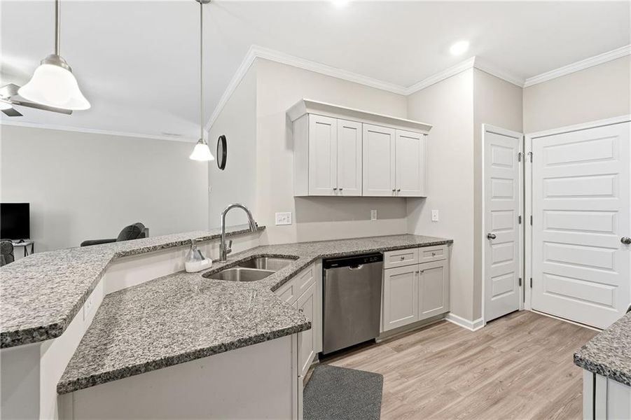 Furnished interior view inside a new home in , Cartersville (Image 14).