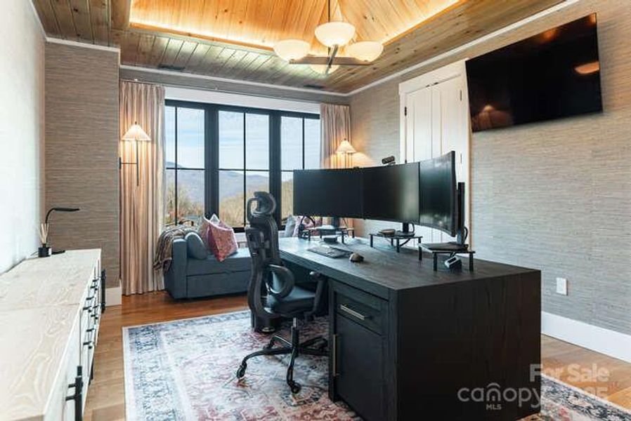 Furnished interior view inside a new home in , Sylva (Image 13).