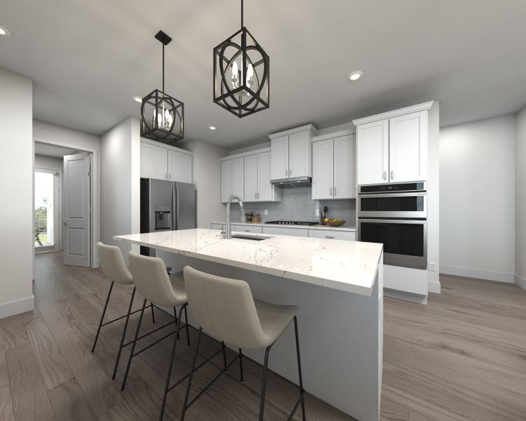 Furnished interior view inside a new home in Benders Cove - Premier Series, Mount Juliet (Image 3).