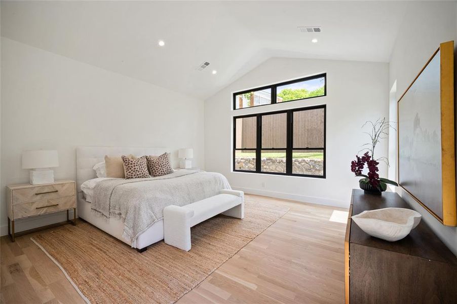 Furnished interior view inside a new home in , Dallas (Image 7).