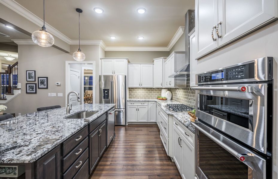 Large Open Kitchen in new home construction at Willow Ridge Nolensville (Williamson County)