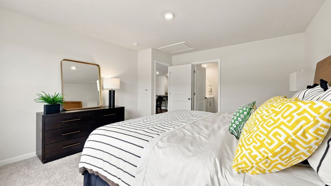 Furnished interior view inside a new home in Carter Ridge, Greenville (Image 17).