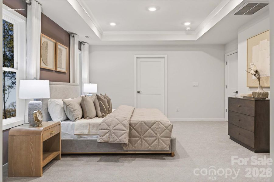 Furnished interior view inside a new home in Brantley, Mooresville (Image 29).