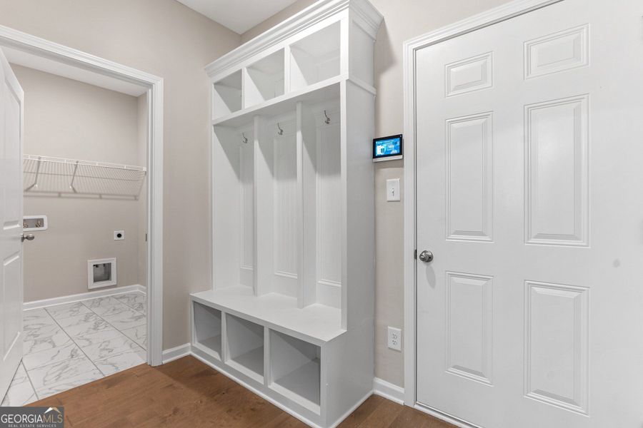 Furnished interior view inside a new home in Juliette Crossing, Forsyth (Image 43).