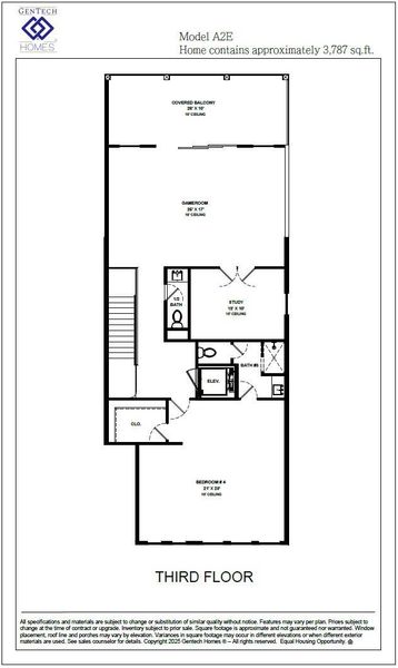 2D floor plan layout of this home in , Montgomery, TX (Image 3). 2D floor plan layout of this home in , Montgomery, TX (Image 3).