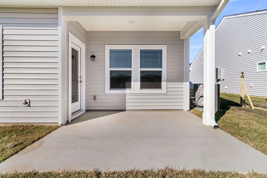 Exterior details and patio area of a home in , Summerville (Image 4).