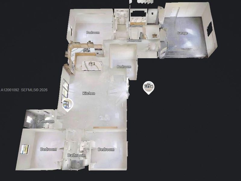 2D floor plan layout of this home in , Lehigh Acres, FL (Image 6). 2D floor plan layout of this home in , Lehigh Acres, FL (Image 6).
