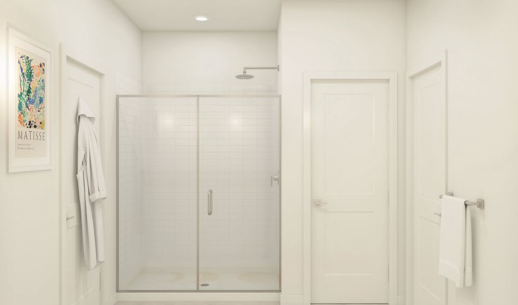 Primary bath shower Primary bath shower