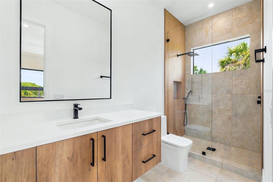 Furnished interior view inside a new home in , Sarasota (Image 18).