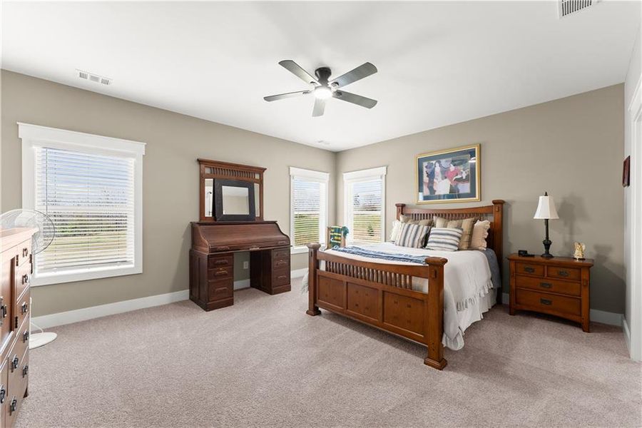 Furnished interior view inside a new home in , Dawsonville (Image 36).