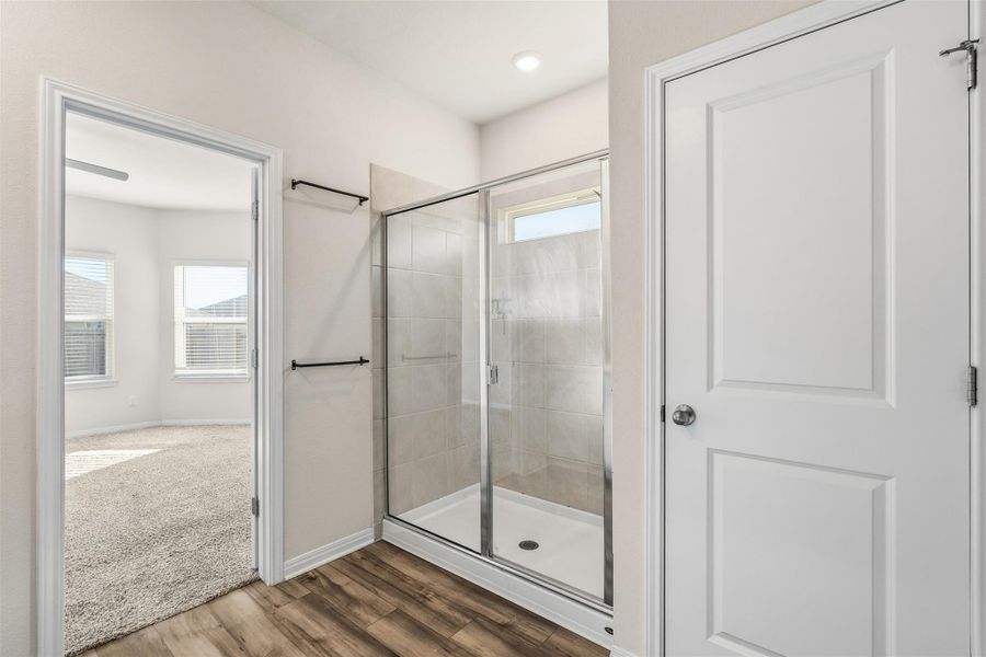 Furnished interior view inside a new home in Butler Farms - Reserve Collection, Liberty Hill (Image 5).