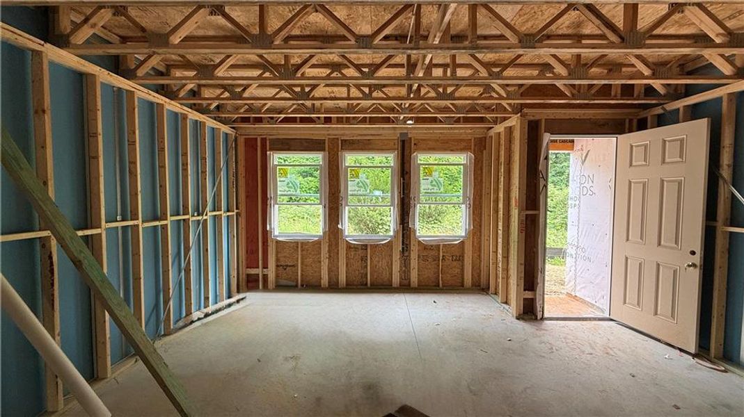 In-progress construction of a new home in Park Vue, Atlanta, GA (Image 27).