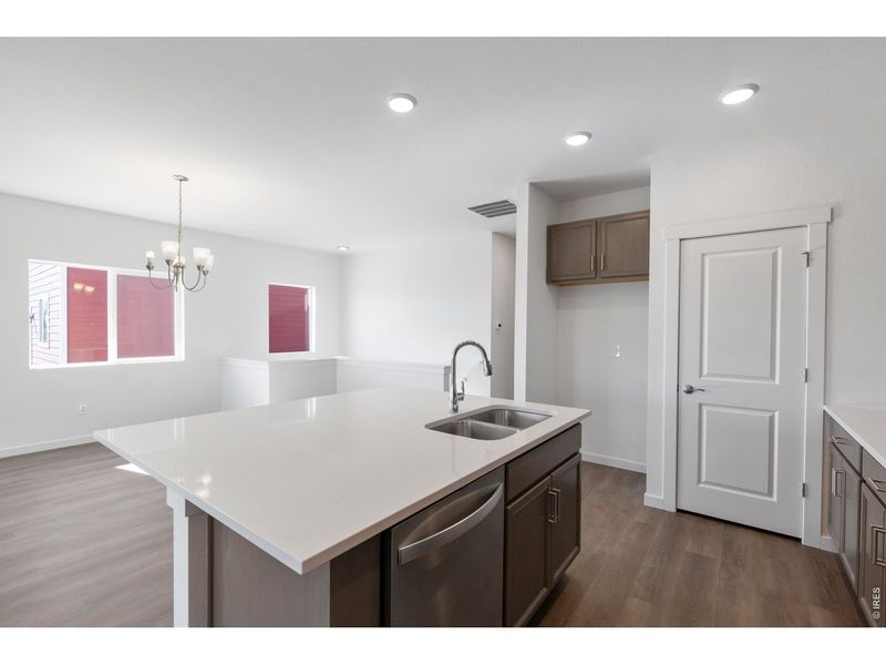 Furnished interior view inside a new home in Granary, Johnstown (Image 8).