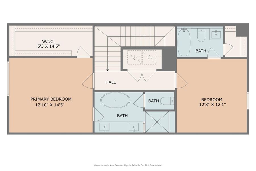 2D floor plan layout of this home in , Houston, TX (Image 4).