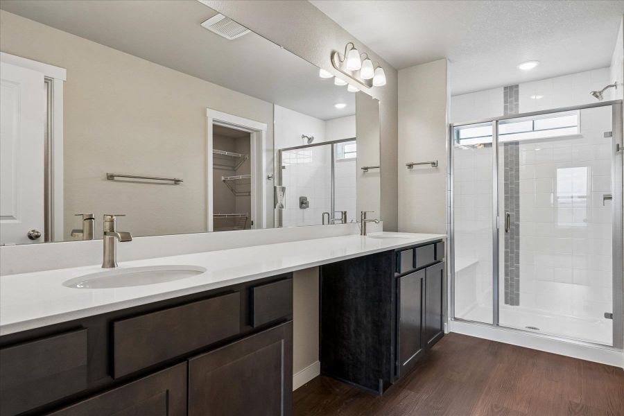 Furnished interior view inside a new home in Aspen Ranch, Fountain (Image 8).