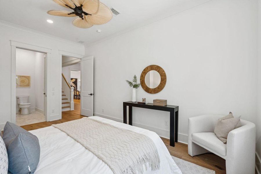 Furnished interior view inside a new home in , Johns Island (Image 31).