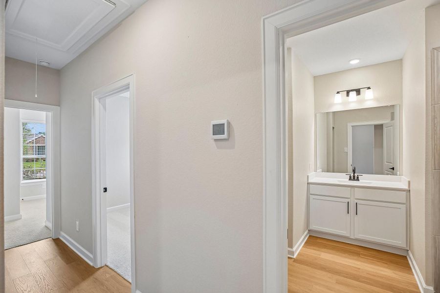 Spacious, unfurnished interior of a new home in Magnolia Woods, Magnolia (Image 16).
