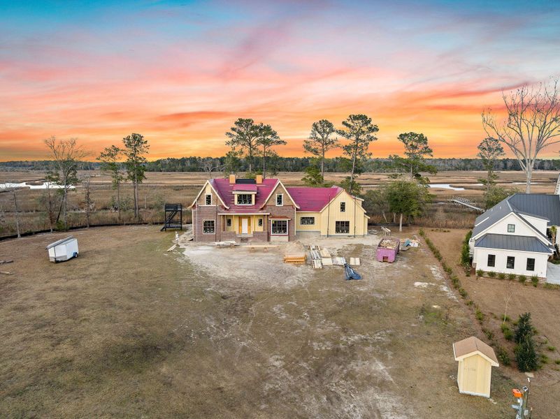 In-progress construction of a new home in , Ravenel, SC (Image 14).