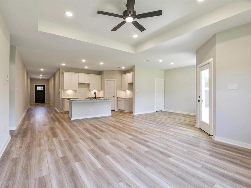 Spacious, unfurnished interior of a new home in Sundance Cove, Crosby (Image 16).