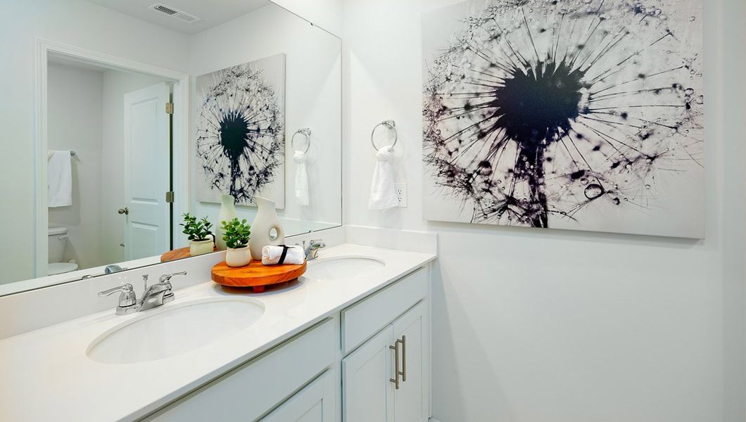Close-up of interior finishes inside a home in Cardinal Creek, Charlotte (Image 17).