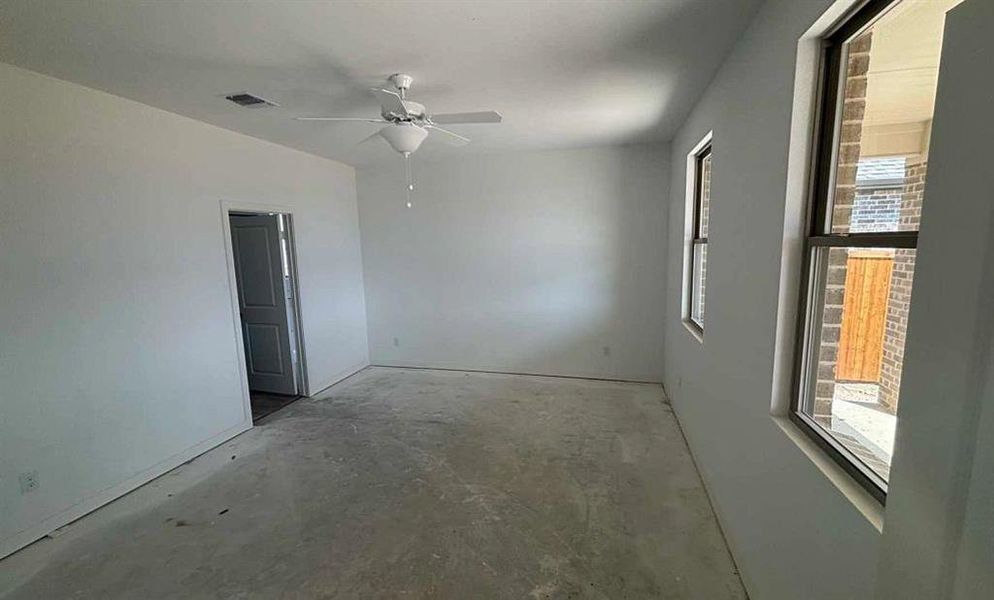 Primary Bedroom Construction Progress
